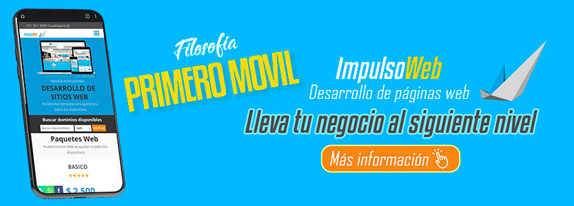venta de paginas web en Guadalajara México